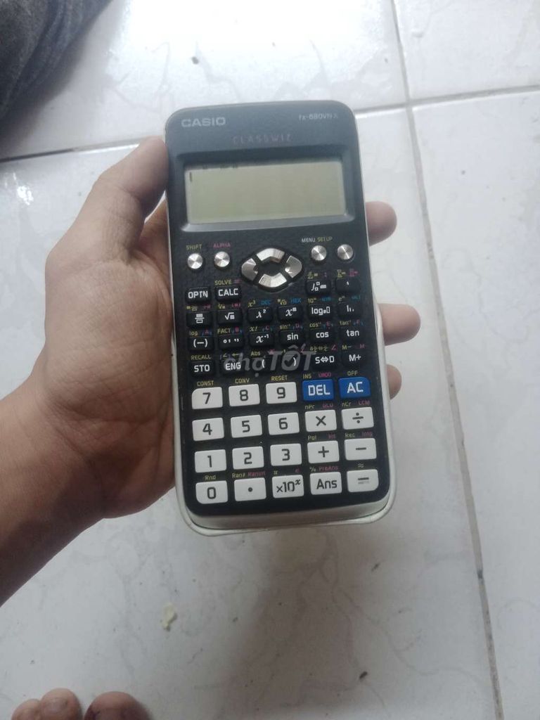 Cần pass máy casio 580 ạ