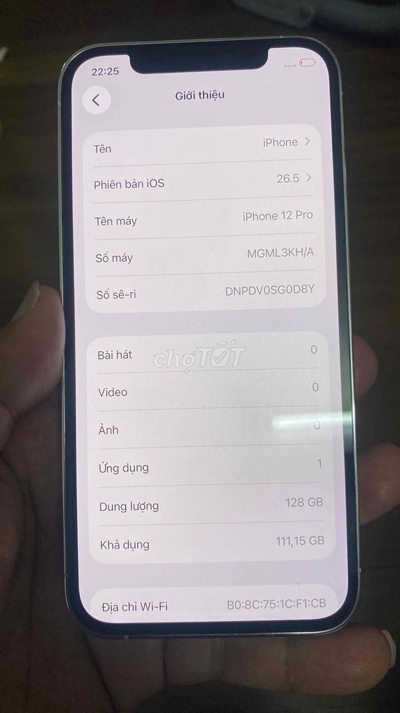 Apple iPhone 12 Pro 128GB. Mua bán Điện thoại tại Quận Hà Đông Hà Nội được đăng bởi Cường hình 1