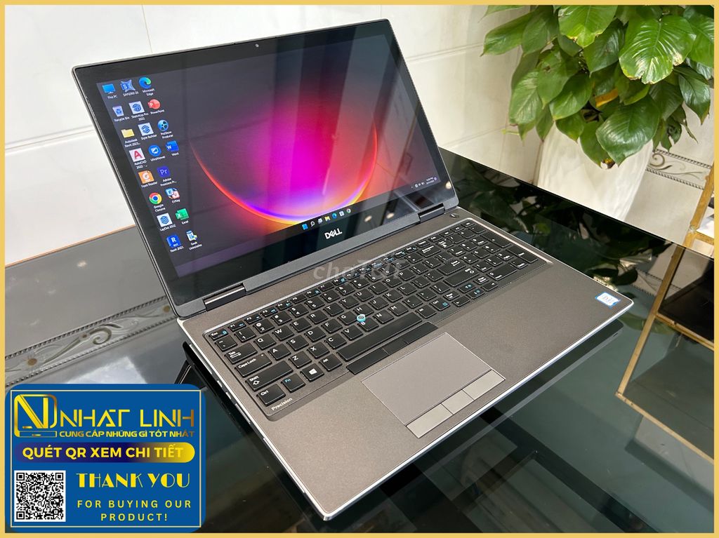 Dell Precision 7540 9850H➤32GB➤512GB➤VGA T1000 4GB