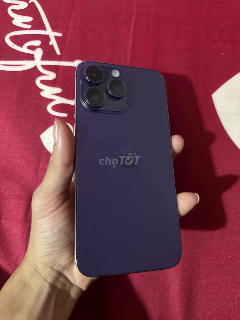 Apple iPhone 14 Pro Max 128GB Tím Việt Nam. Mua bán Điện thoại tại Thành phố Buôn Ma Thuột Đắk Lắk được đăng bởi Táo Khuyết hình 1