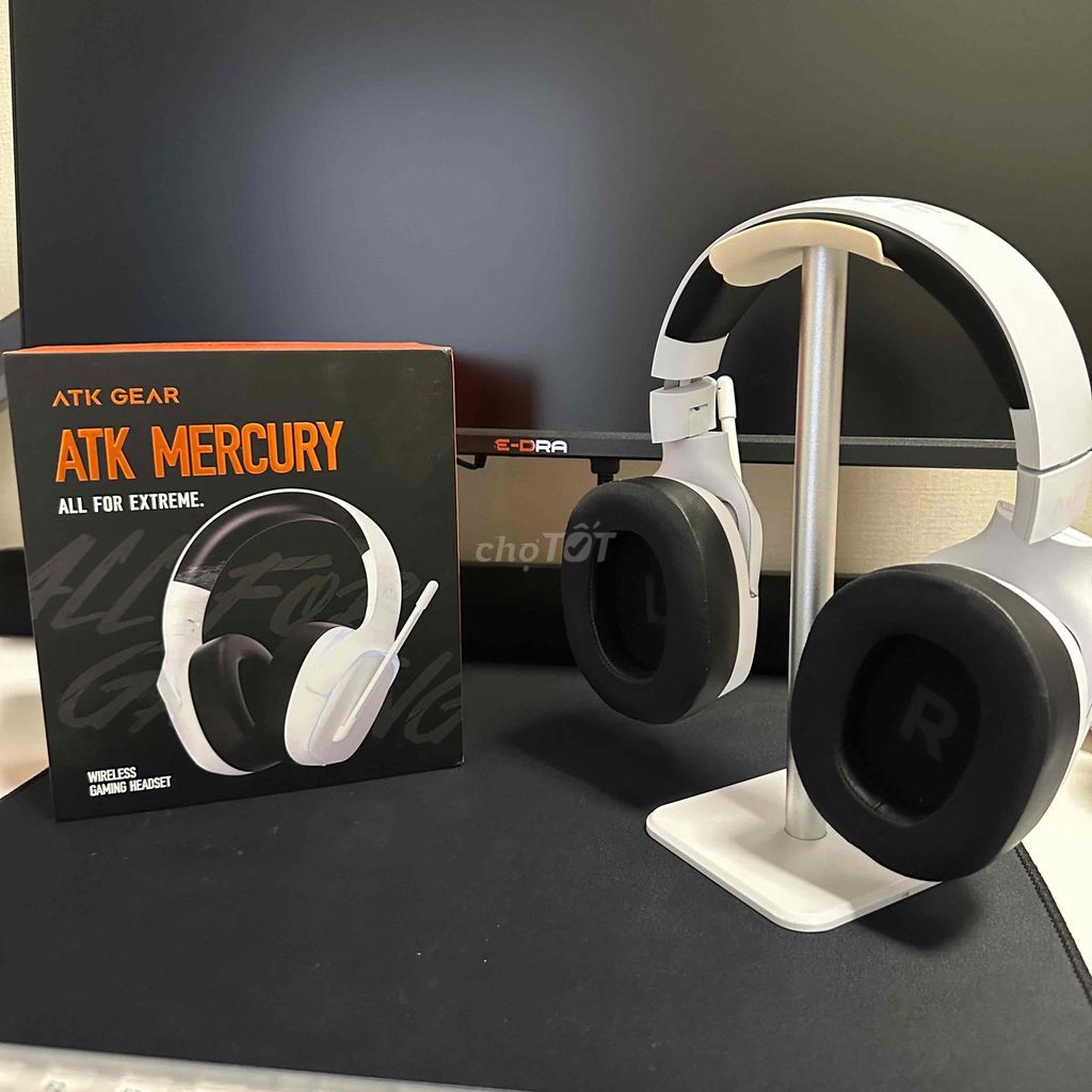Tai nghe ATK Gear Mercury Wireless. Mua bán Tivi, Âm thanh tại Quận Tân Phú Tp Hồ Chí Minh được đăng bởi Nguyễn An hình 1
