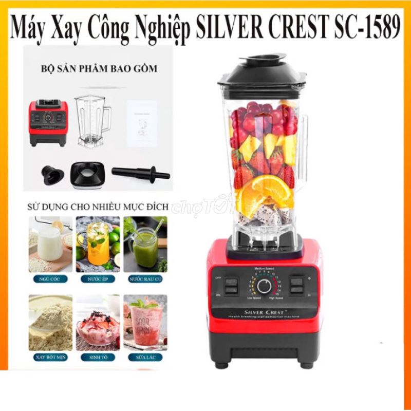 Máy Xay Sinh Tố Công Suất Lớn SILVER CREST_4500w