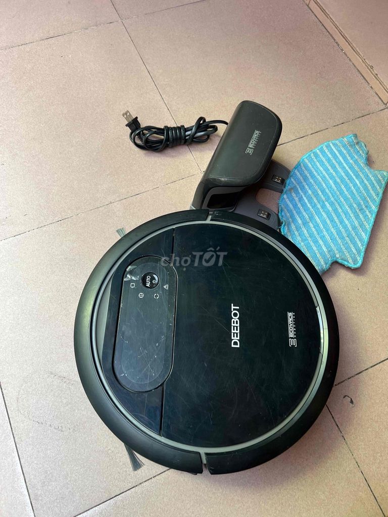 Robot hút bụi Ecovacs Deebot DN 78 Đen. Mua bán Thiết bị vệ sinh, nhà tắm tại Quận 11 Tp Hồ Chí Minh được đăng bởi Tuấn Dũng hình 1