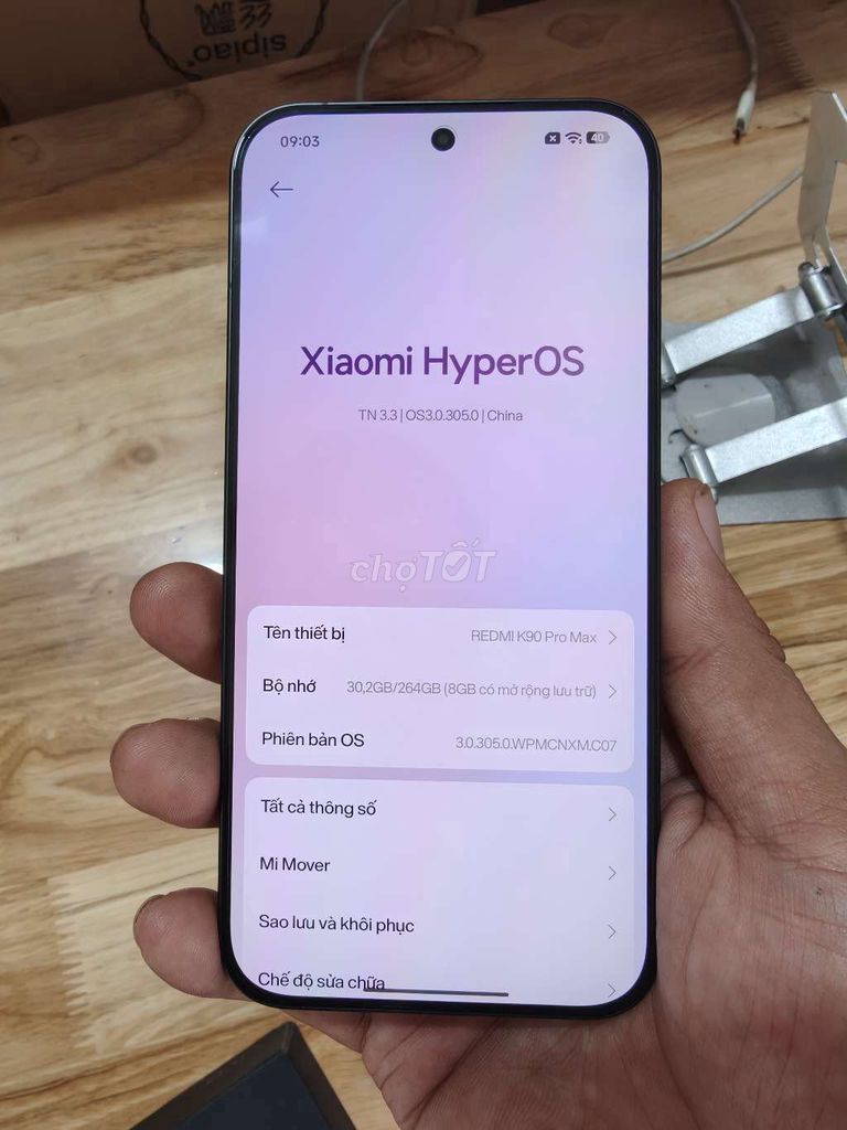 Xiaomi Redmi K90 Pro Max 12GB 256GB Đen . Mua bán Điện thoại tại Thành phố Bến Tre Bến Tre được đăng bởi Từ Tuấn Bến Tre hình 1