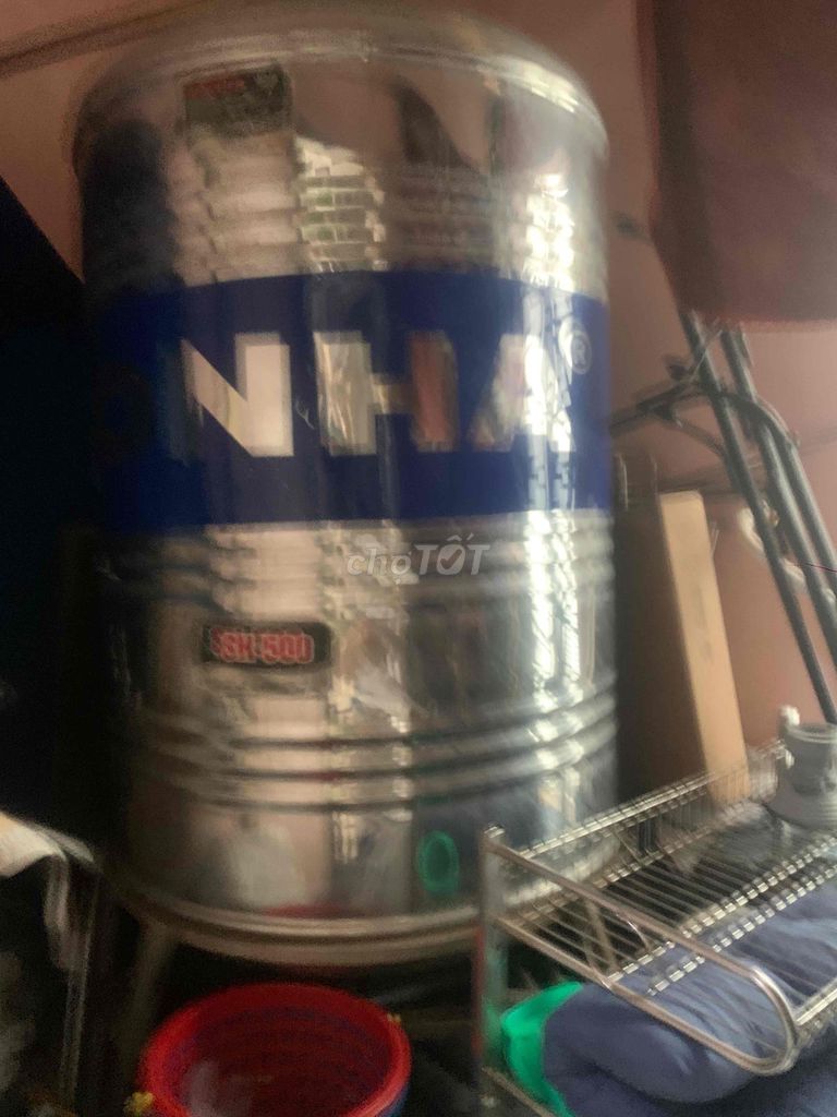 Bồn nước NHÀ SH-500 Inox 500 lít Bạc. Mua bán Thiết bị vệ sinh, nhà tắm tại Quận Lê Chân Hải Phòng được đăng bởi Tuyết hình 1