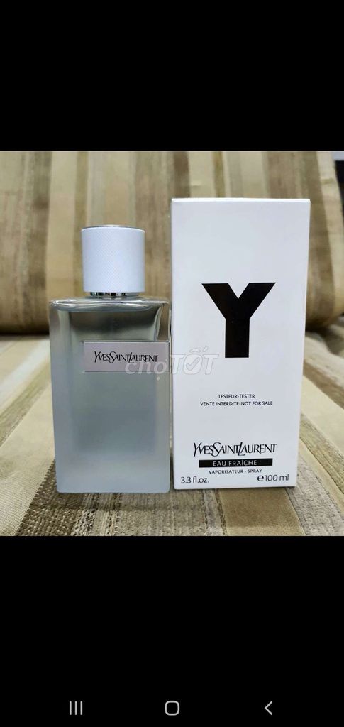 Nước hoa Nam Ysl Y Tester 100ml