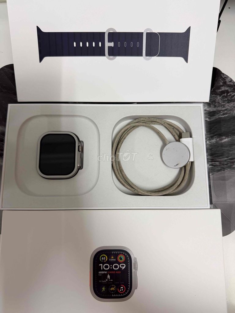 Apple Watch Ultra 2 Bạc Titanium. Mua bán Thiết bị đeo thông minh tại Quận Nam Từ Liêm Hà Nội được đăng bởi Nam Nguyễn hình 1