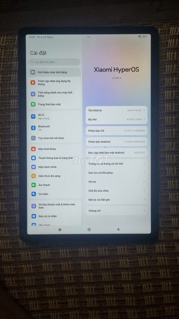 Bán Máy tính bảng Xiaomi Redmi Pad SE. Mua bán Máy tính bảng tại Huyện Tiên Phước Quảng Nam được đăng bởi Phạm Thị Ngọc Diệu hình 1