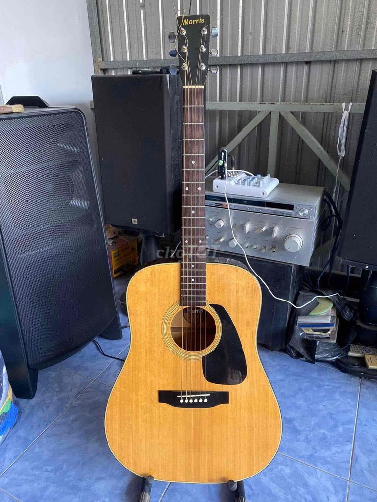 Guitar Acoustic Morris MD-501. Mua bán Nhạc cụ tại Huyện Châu Thành An Giang được đăng bởi Trần Văn Sample hình 1