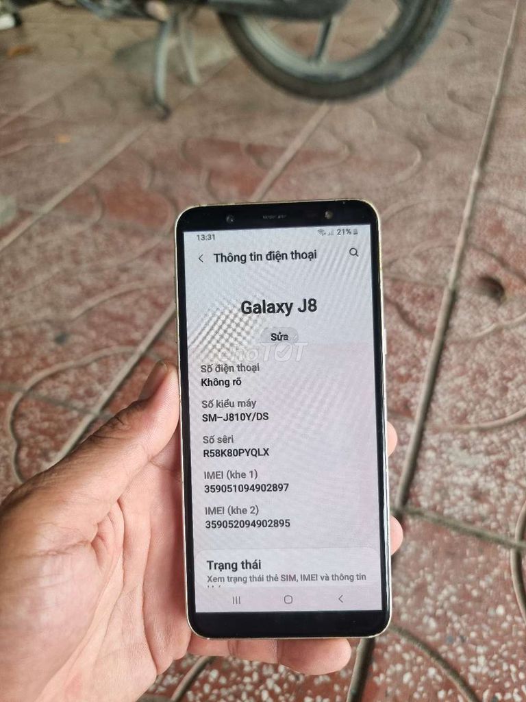 Samsung j8 màn hình zin Amoles máy full. Mua bán Điện thoại tại Huyện Châu Thành Đồng Tháp được đăng bởi Máy cỏ muôn năm hình 1