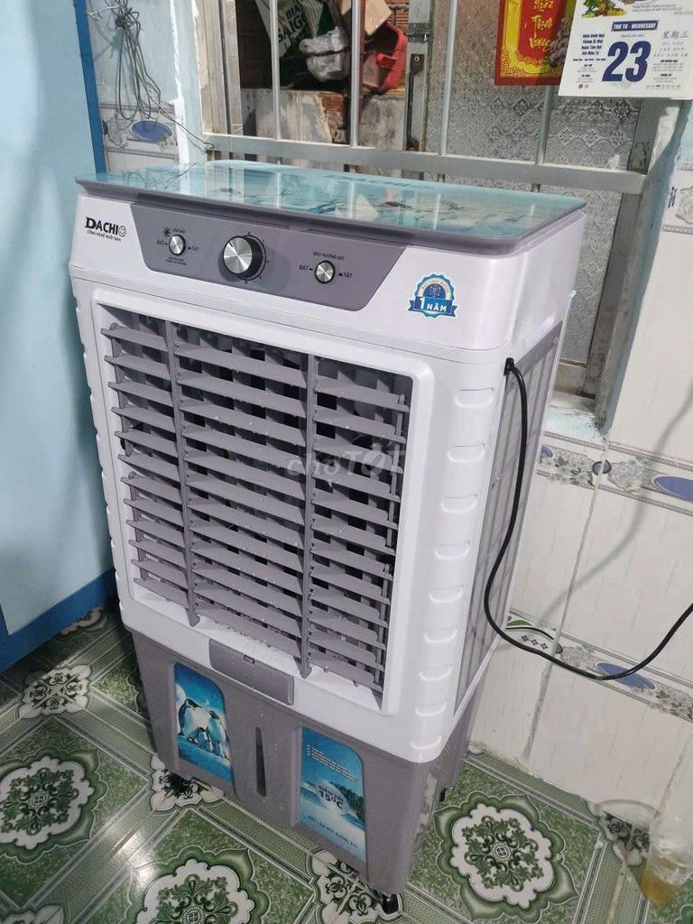 Quạt điều hòa DACHI Trắng xám làm mát hiệu quả. Mua bán Quạt tại Thành phố Dĩ An Bình Dương được đăng bởi Lê thị gấm hình 1