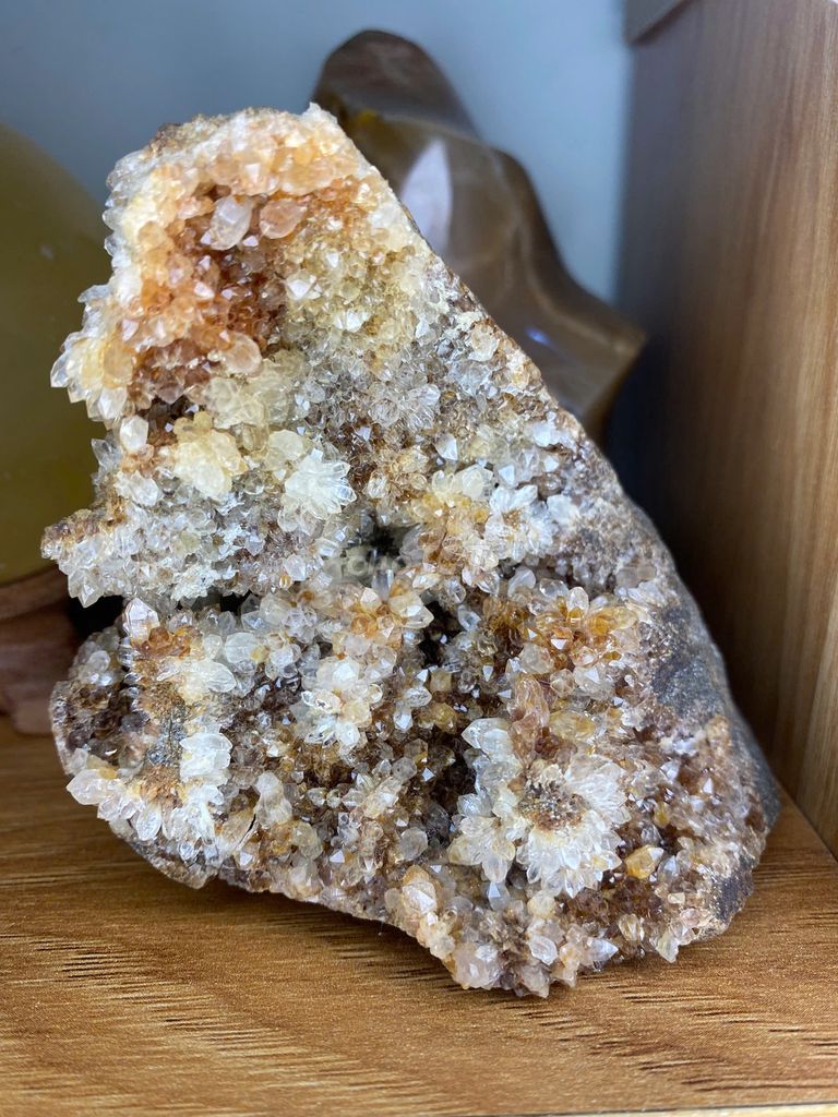 Đá phong thủy Thạch anh Vàng kim sa. Mua bán Đồ sưu tầm, đồ cổ tại Quận Bình Tân Tp Hồ Chí Minh được đăng bởi Daquytuanngoc12 hình 1