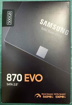 Ổ cứng SSD Samsung 870 EVO 500GB (Hàng chính hãng)