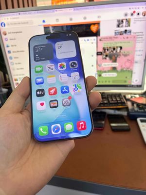 iphone 16pro 128g zin all 99% lock gold