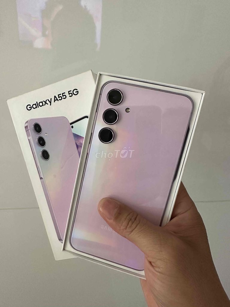 Samsung Galaxy A55 5G Tím Chính hãng. Mua bán Điện thoại tại Quận 10 Tp Hồ Chí Minh được đăng bởi nguyễn thanh phong hình 1