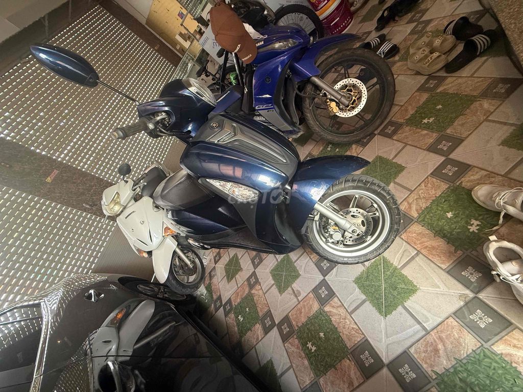 Xe tay ga Yamaha Grande màu xanh đậm. Mua bán Xe máy tại Huyện Sóc Sơn Hà Nội được đăng bởi Khánh Tùng hình 3