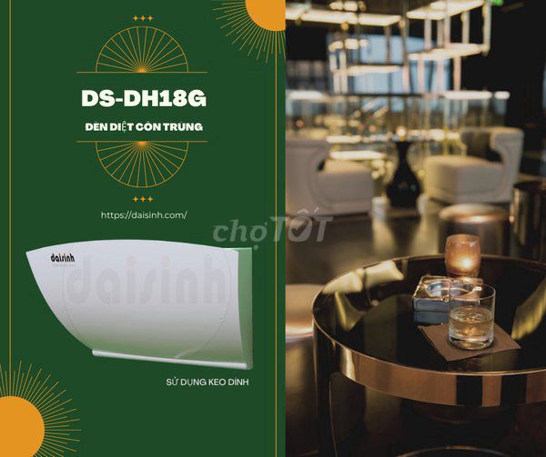 ĐÈN DIỆT MUỖI ĐẠI SINH DS-DH18G. Mua bán Đèn tại Quận Gò Vấp Tp Hồ Chí Minh được đăng bởi Mr Khải hình 1