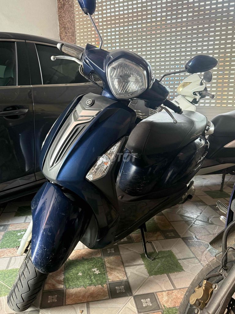 Xe tay ga Yamaha Grande màu xanh đậm. Mua bán Xe máy tại Huyện Sóc Sơn Hà Nội được đăng bởi Khánh Tùng hình 1