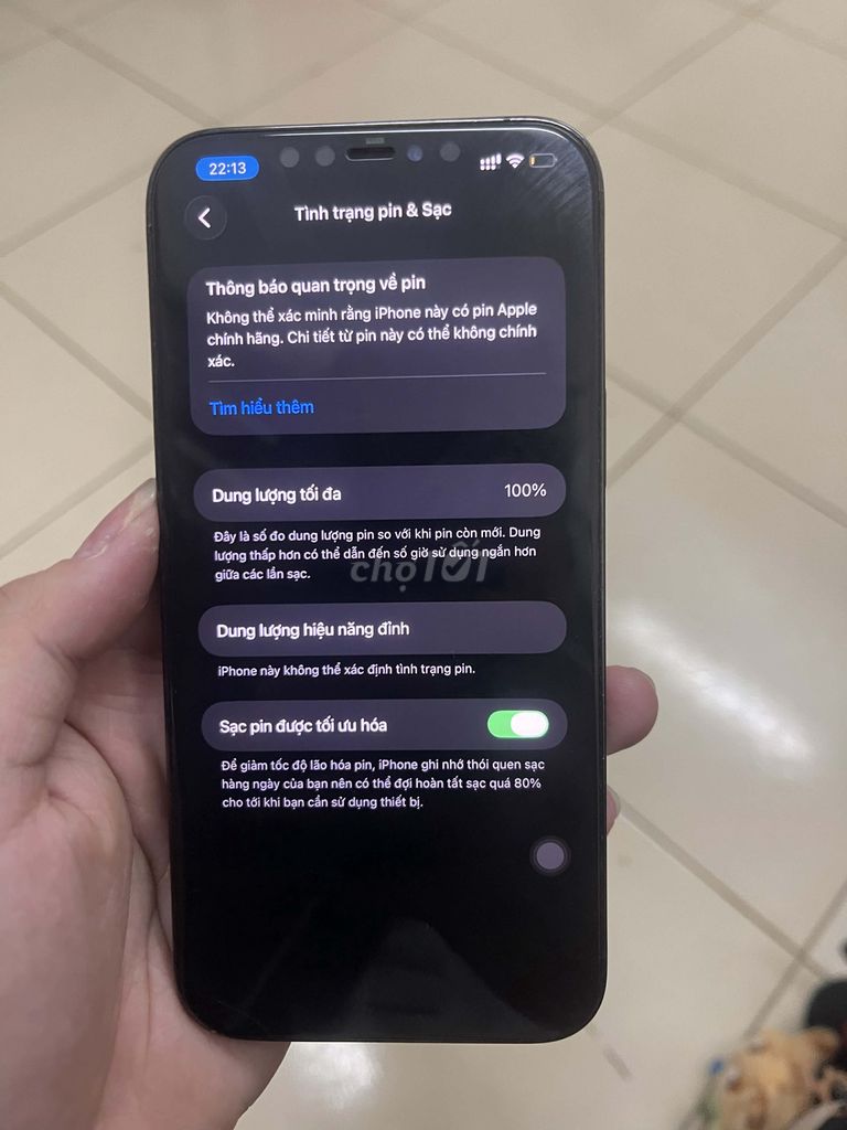 iPhone 12 Pro Max 256GB Xanh. Mua bán Điện thoại tại Huyện Hương Khê Hà Tĩnh được đăng bởi Tên chưa cung cấp hình 1