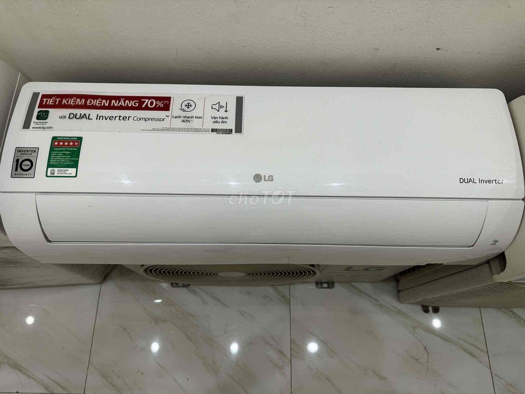 🧨Em cần bán máy lạnh LG 1,5hp INVETER NHƯ MỚI CAO