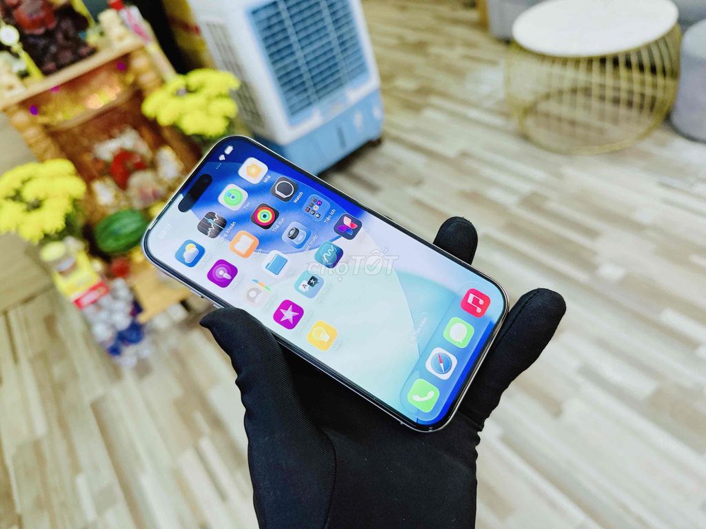 iPhone 16 Pro 128G titan Việt Nam mới 99% rin Áp. Mua bán Điện thoại tại Quận Hải Châu Đà Nẵng được đăng bởi TUẤN LUXURY MOBILE ĐÀ NẴNG hình 1