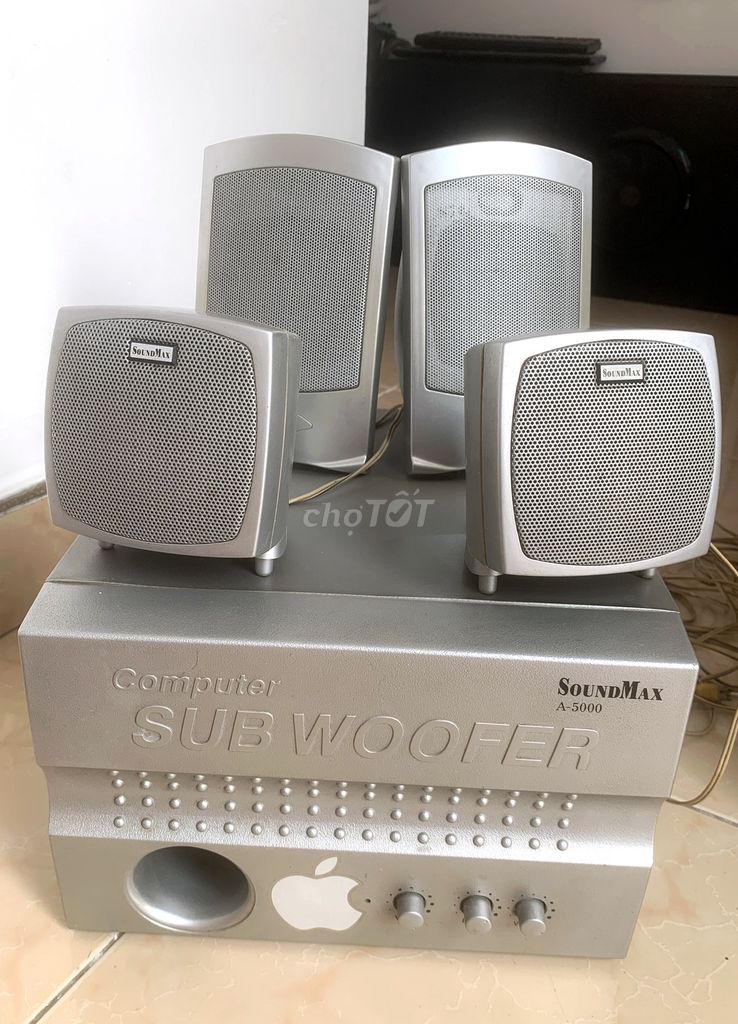 Loa vi tính SoundMax A-5000 Bạc. Mua bán Tivi, Âm thanh tại Quận Tân Bình Tp Hồ Chí Minh được đăng bởi Phuong hình 1