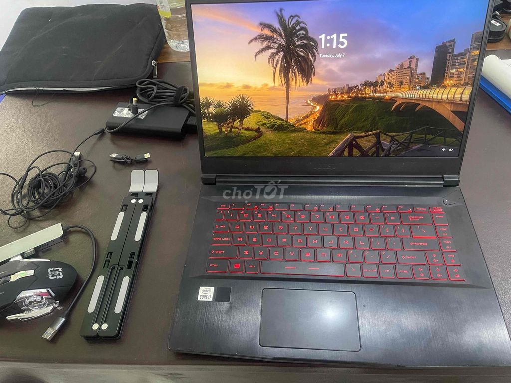 MSI GF65 Thin 10UE i7 RTX 3060 16GB/512GB Đen. Mua bán Laptop tại Quận Bình Thạnh Tp Hồ Chí Minh được đăng bởi Yu Yu hình 1