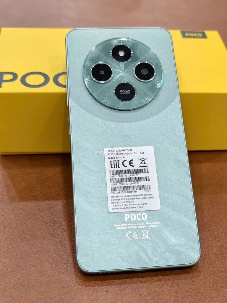 Poco C75 bản quốc tế 8-256gb Xanh Fullbox đẹp 99%. Mua bán Điện thoại tại Quận Đống Đa Hà Nội được đăng bởi Hn Store hình 1