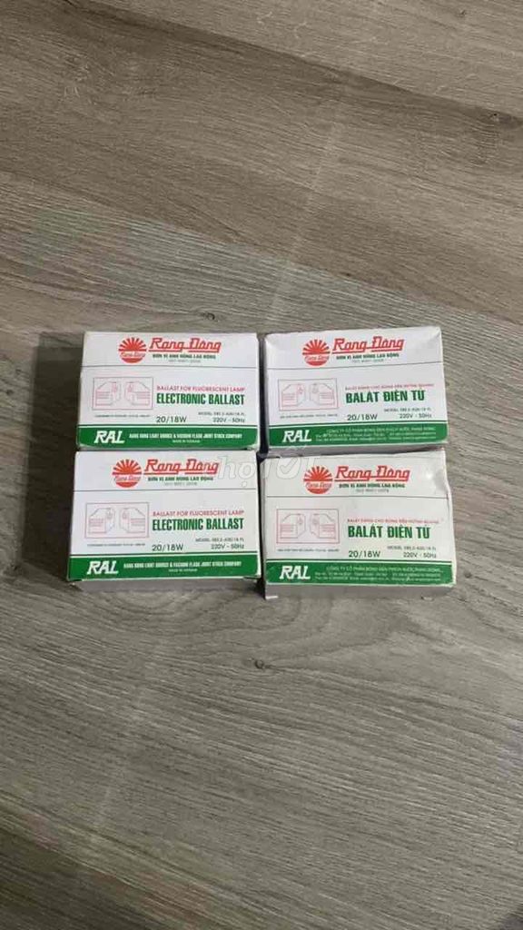 (Giá combo 4 hộp) Chấn lưu Rạng Đông 18-20W. Mua bán Đèn tại Huyện Trảng Bom Đồng Nai được đăng bởi Bình Phan hình 1