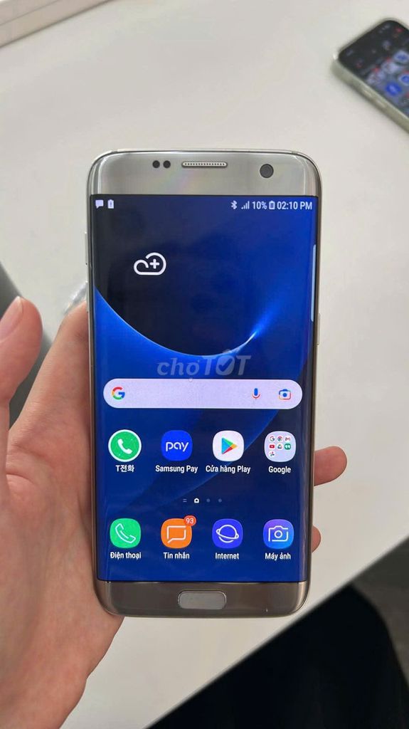 Samsung Galaxy S7 Edge 32GB Bạc. Mua bán Điện thoại tại Quận Ngũ Hành Sơn Đà Nẵng được đăng bởi Mama Hotel hình 1