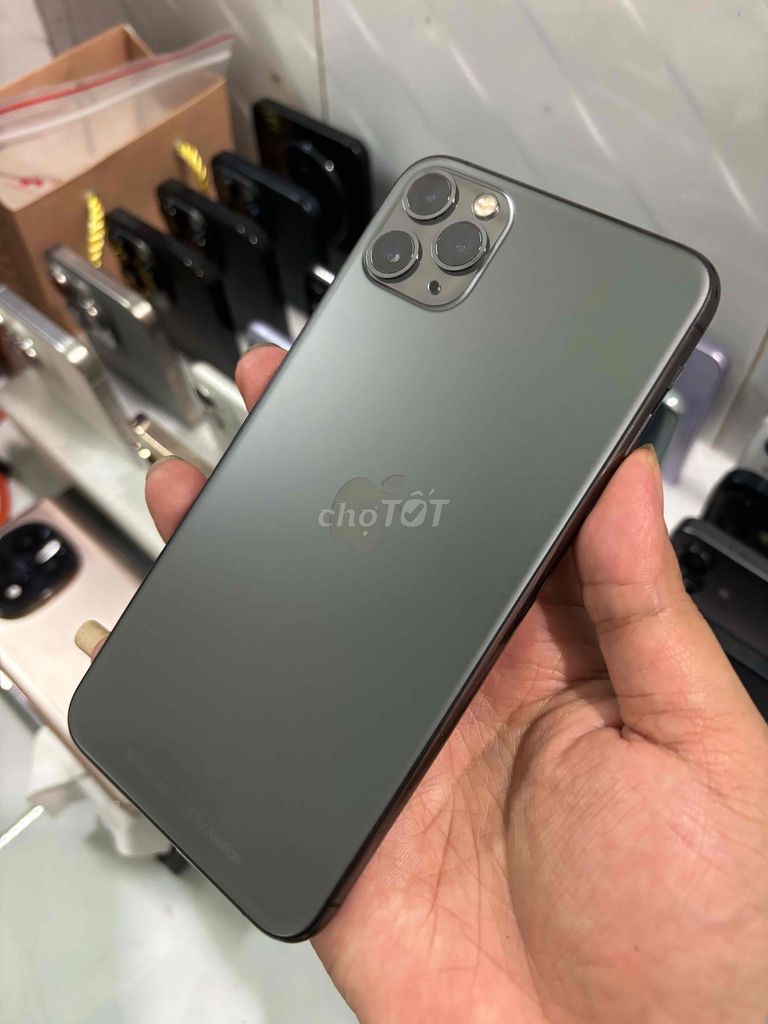 iPhone 11 Pro Max 256GB Xám Đã dùng. Mua bán Điện thoại tại Huyện Bình Chánh Tp Hồ Chí Minh được đăng bởi Lâm mobiphone hình 1