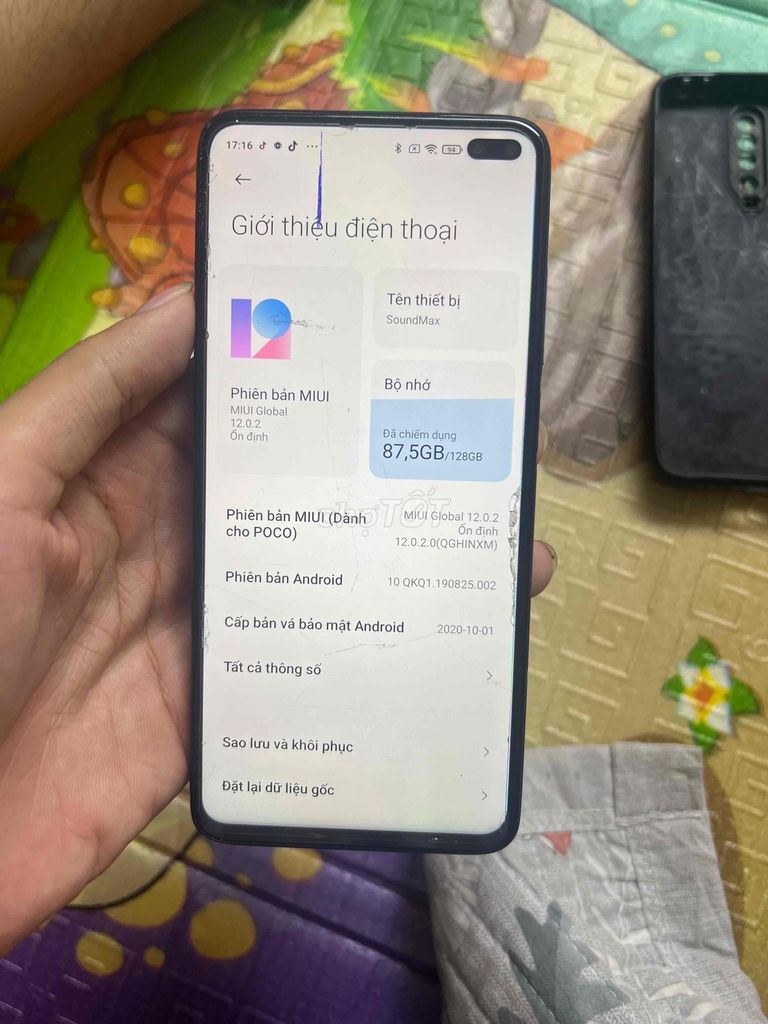 Xiaomi Redmi K30 128GB Tím. Mua bán Điện thoại tại Quận Gò Vấp Tp Hồ Chí Minh được đăng bởi hùng hình 1