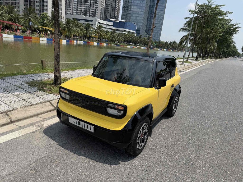 VinFast VF3 2024 Желтый с кожей Nappa
