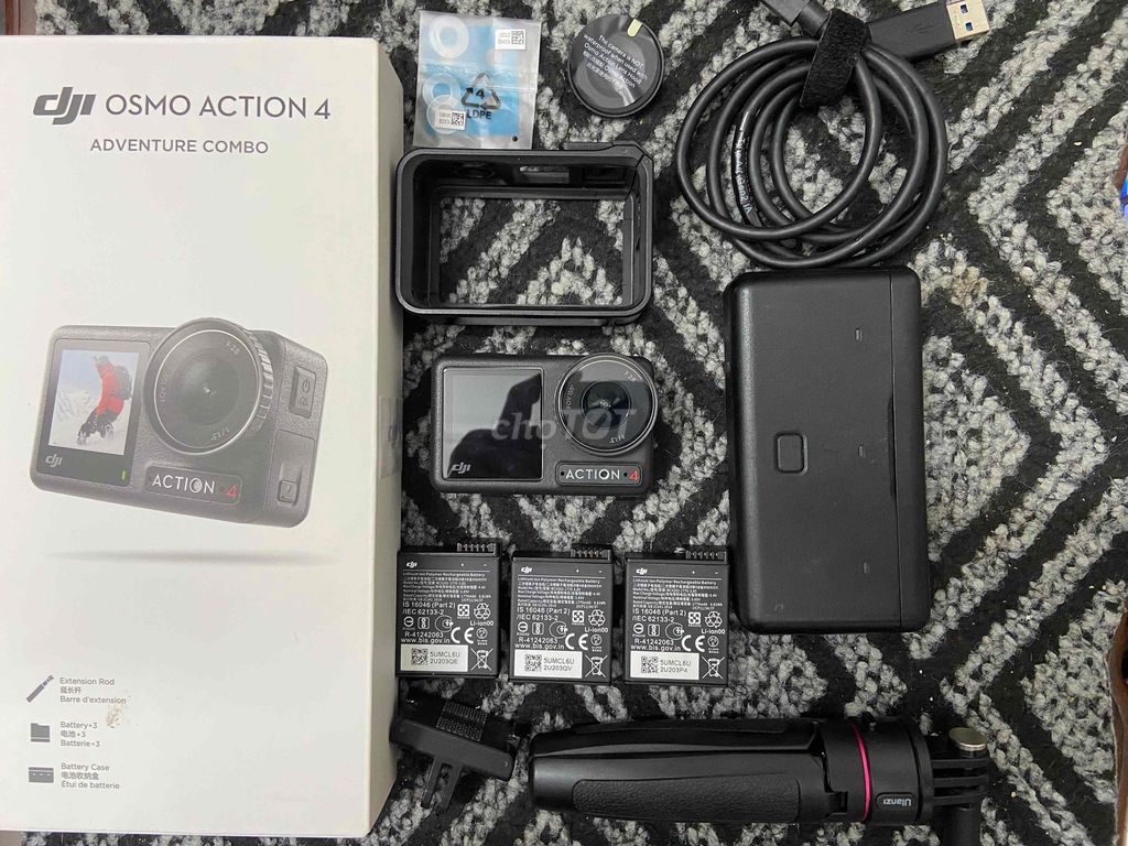 Camera hành động DJI Osmo Action 4 Combo. Mua bán Máy ảnh, Máy quay tại Quận Đống Đa Hà Nội được đăng bởi Sơn Nguyễn hình 1