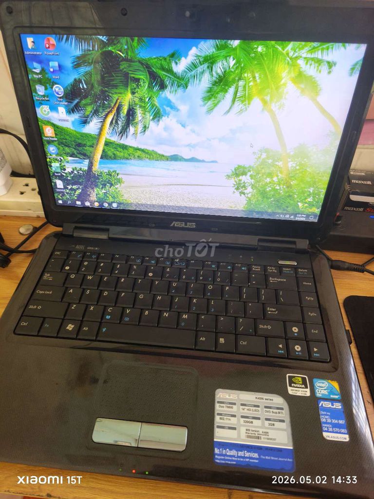 Laptop Asus Core 2 2GB Đen. Mua bán Laptop tại Thành phố Bến Tre Bến Tre được đăng bởi nhân hình 1