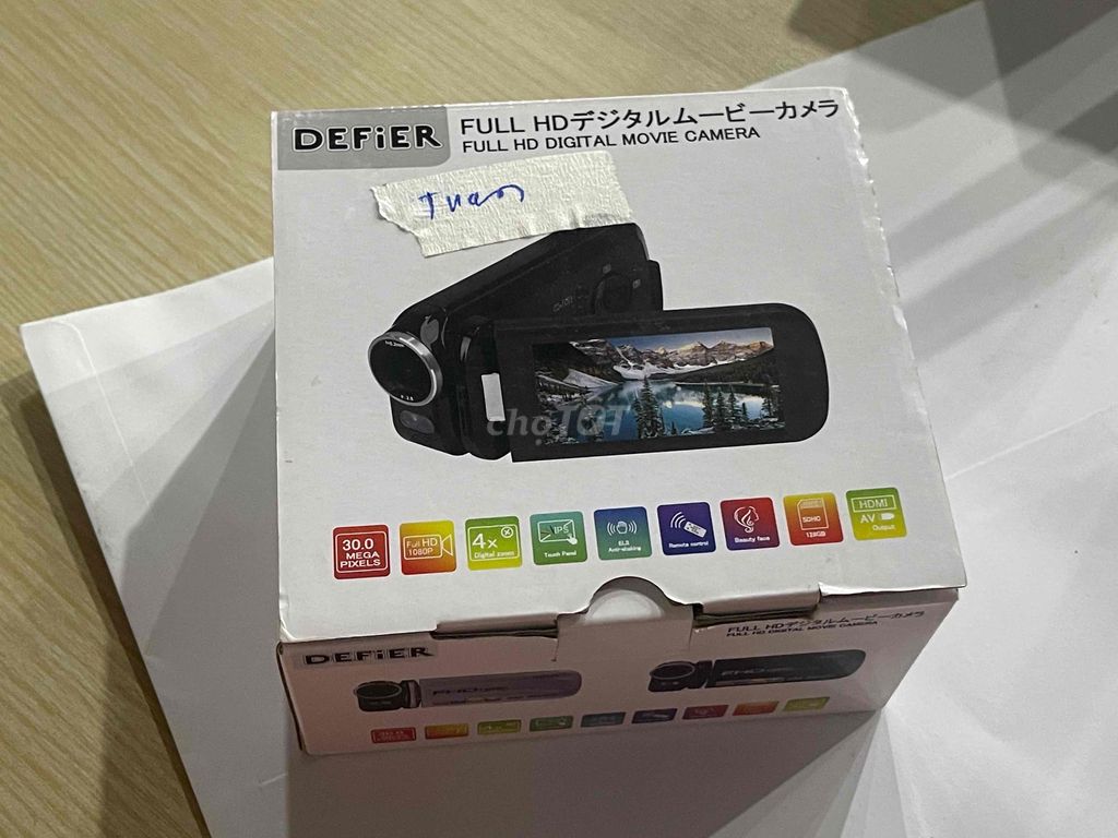Máy quay Defier 1080P Full HD. Mua bán Máy ảnh, Máy quay tại Quận 8 Tp Hồ Chí Minh được đăng bởi Phạm Thành Tuấn hình 1