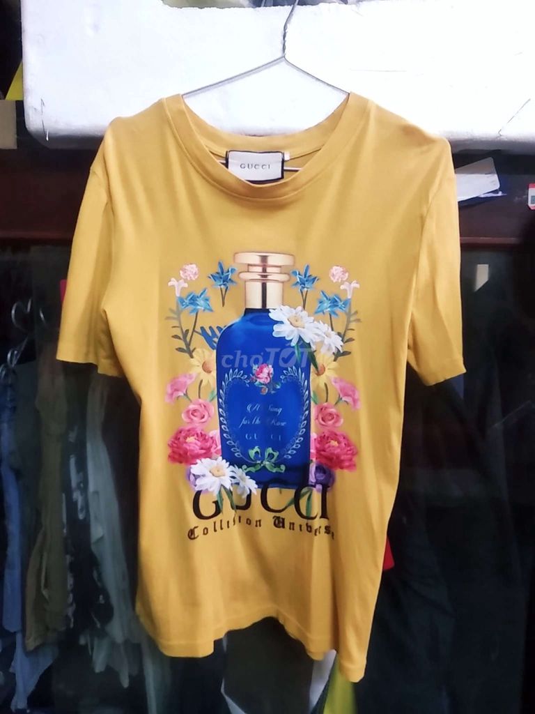 Áo thun thể thao GUCCI vàng cát trẻ trung,có đổi. Mua bán Đồ thể thao, Dã ngoại tại Quận Ninh Kiều Cần Thơ được đăng bởi Shop Tứ Quí hình 1