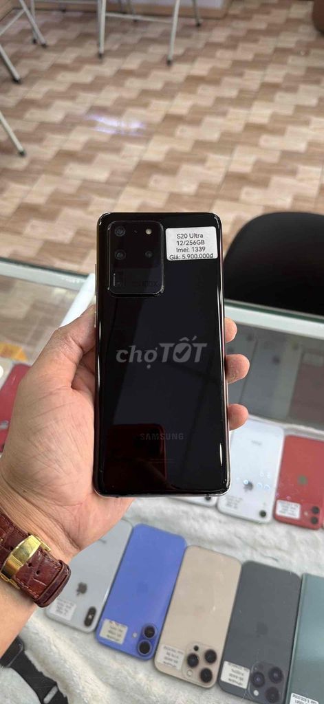Samsung S20 Ultra 12GB/256GB Đen. Mua bán Điện thoại tại Thành phố Đồng Xoài Bình Phước được đăng bởi Hoàng  Minh Phụng hình 1