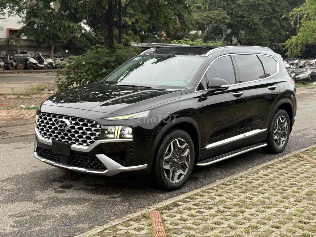 Hyundai Santa Fe 2022 Cao cấp 2.2L HTRAC  đen. Mua bán Ô tô tại Quận Cầu Giấy Hà Nội được đăng bởi Auto 6666 hình 2