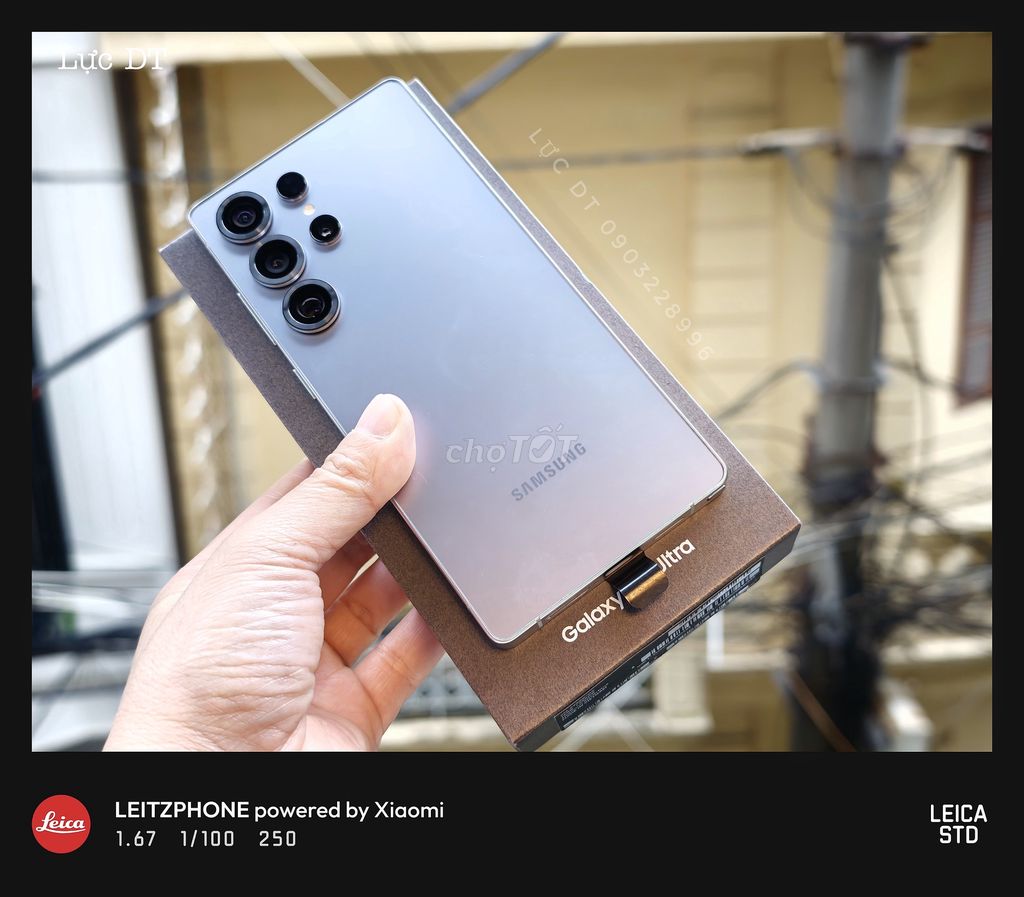 Samsung S25 Ultra 12/256GB Sliver Blue hàng SSVN. Mua bán Điện thoại tại Quận Hoàng Mai Hà Nội được đăng bởi mobilehungthinh hình 1