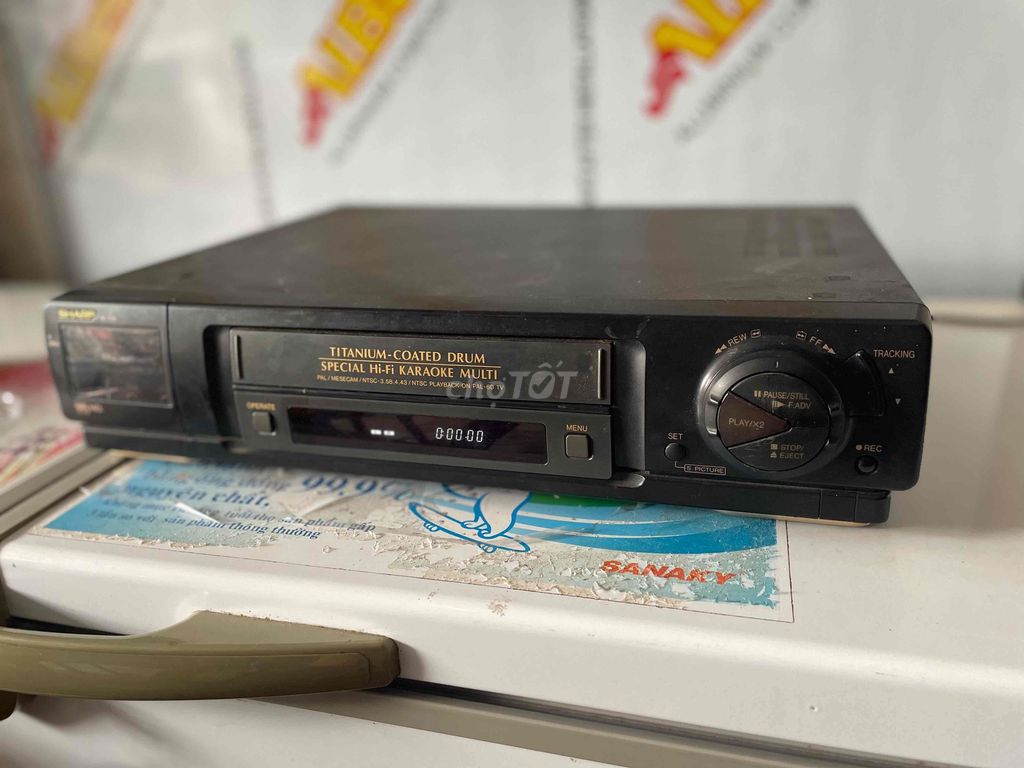 Đầu băng Video Sharp Karaoke Multi. Mua bán Tivi, Âm thanh tại Thành phố Long Xuyên An Giang được đăng bởi Huynhloc Huynhloc hình 1