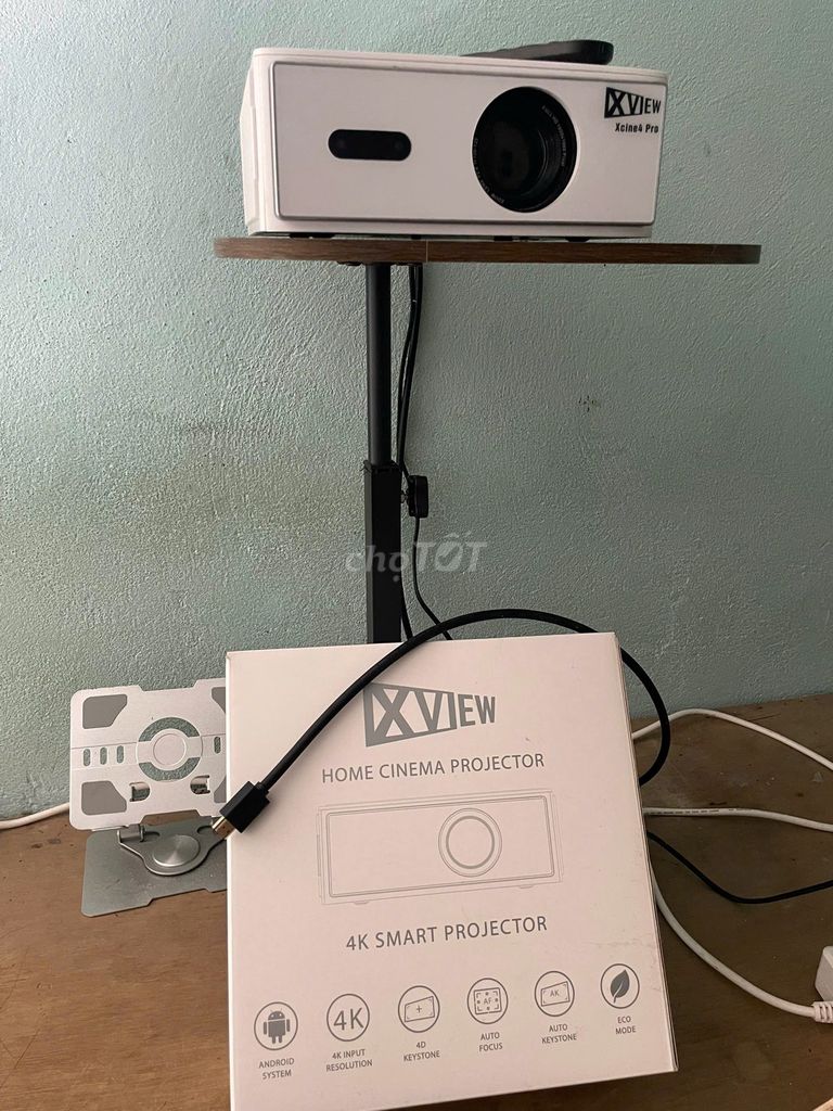 Máy chiếu XVIEW Xcine Pro + Loa samsung Fullbox. Mua bán Đồ dùng văn phòng tại Quận Hải Châu Đà Nẵng được đăng bởi Trần Bảo Lộc hình 1