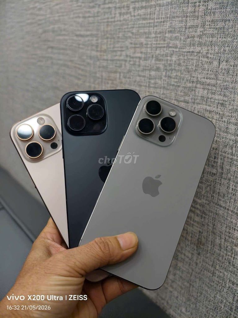 iPhone 16 Pro Max 256GB pin 100 . Mua bán Điện thoại tại Thành phố Buôn Ma Thuột Đắk Lắk được đăng bởi MNmobile hình 1