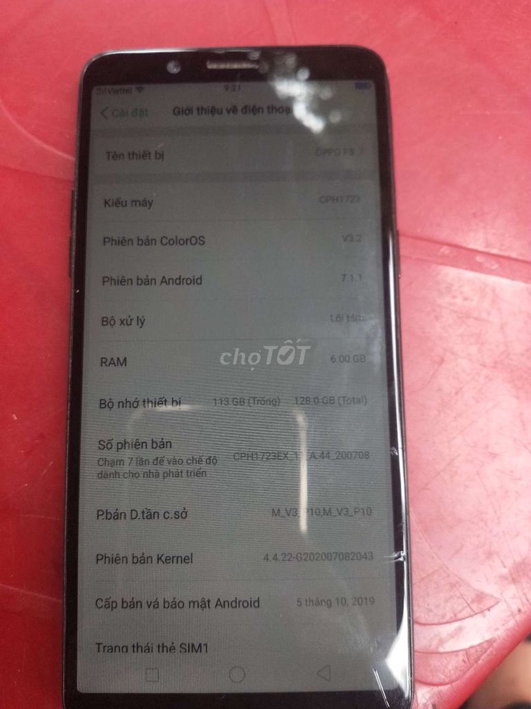 Oppo F5 6GB/128GB Đen. Mua bán Điện thoại tại Quận Hoàng Mai Hà Nội được đăng bởi An hình 1