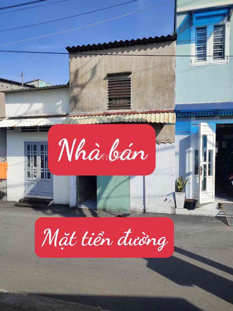 BÁN NHÀ TRỆT LỬNG MẶT TIỀN ĐƯỜNG SỐ PHƯỜNG PHƯỚC LONG A