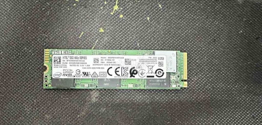 Ổ cứng SSD Intel 660p Series 512GB. Mua bán Linh kiện (RAM, Card...) tại Thị xã Bến Cát Bình Dương được đăng bởi Hoàng Võ hình 1