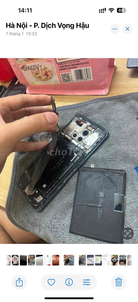 huawei mate 20 pro quốc tế zin nét mới thay pin