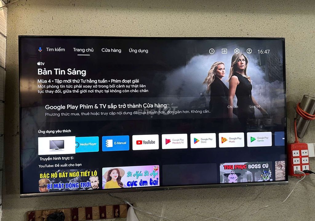Smart Tivi Cooca 55 inch màn 4K Android TV. Mua bán Tivi, Âm thanh tại Quận 7 Tp Hồ Chí Minh được đăng bởi Hoàng Long Tivi  hình 1