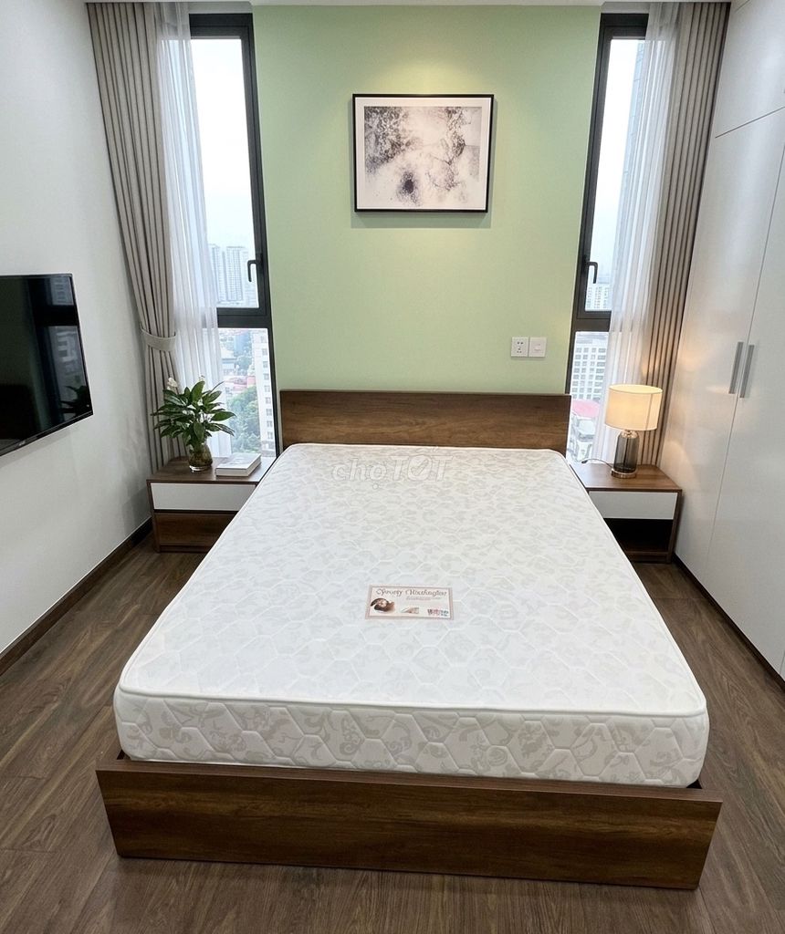 Nệm lò xo Spring Worthington Trắng. Mua bán Giường, chăn ga gối nệm tại Thành phố Thủ Đức Tp Hồ Chí Minh được đăng bởi NỆM GIÁ SĨ hình 1