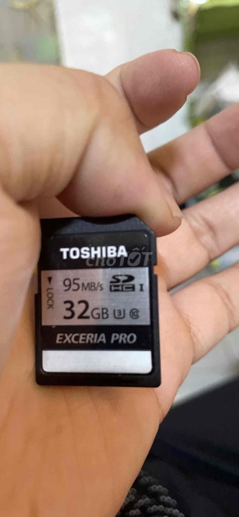 Thẻ nhớ Toshiba Exceria Pro 32GB. Mua bán Phụ kiện (Màn hình, Chuột...) tại Quận Gò Vấp Tp Hồ Chí Minh được đăng bởi Trần hình 1
